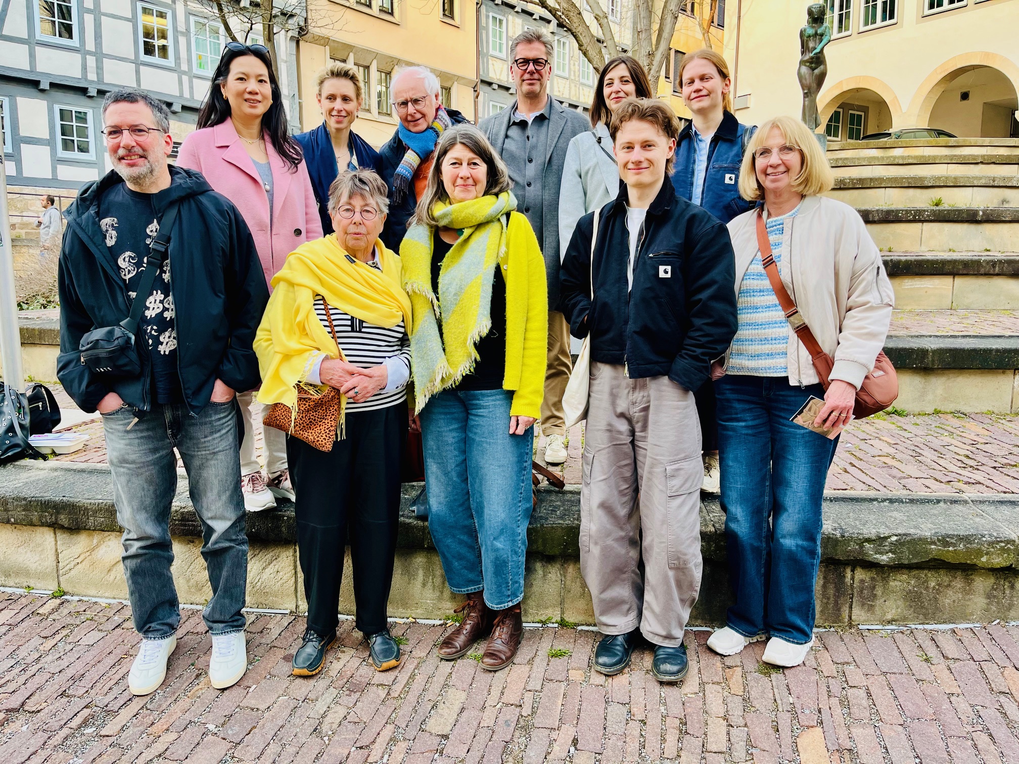 Kunstausflug des Kunstverein Würzburg, Mittagessen in Böblingen