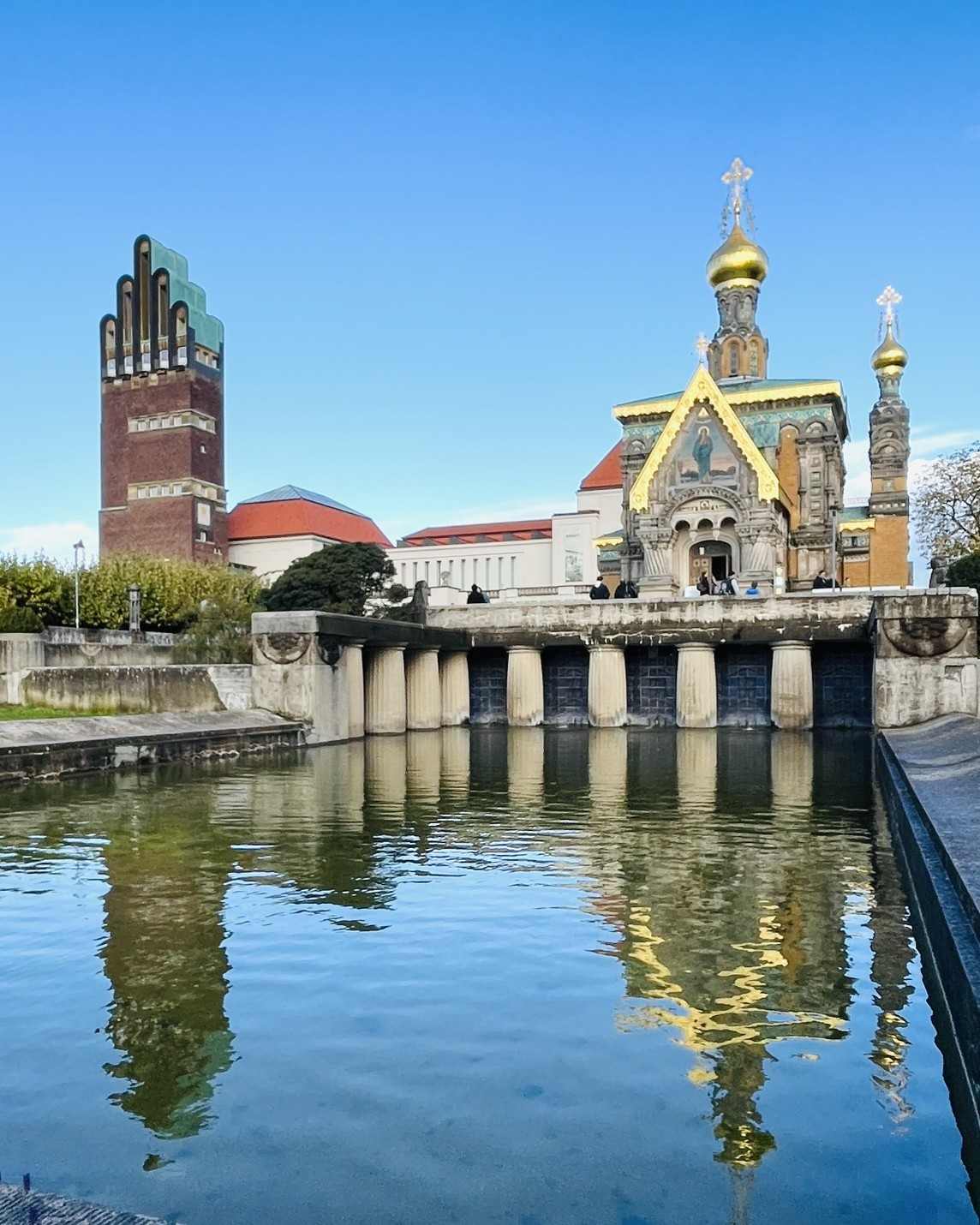 Landgang Darmstadt, Mathildenhöhe